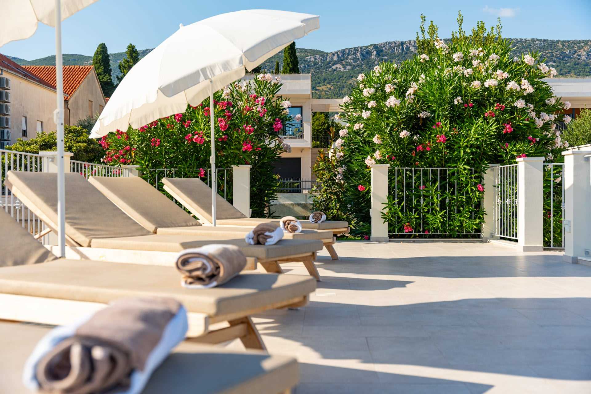 Beachfront Villa Harmonia with Pool