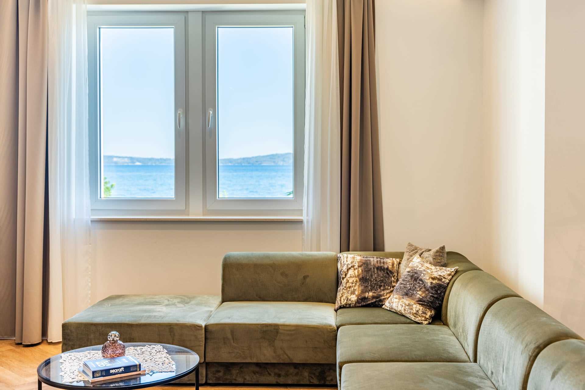 Beachfront Villa Harmonia with Pool