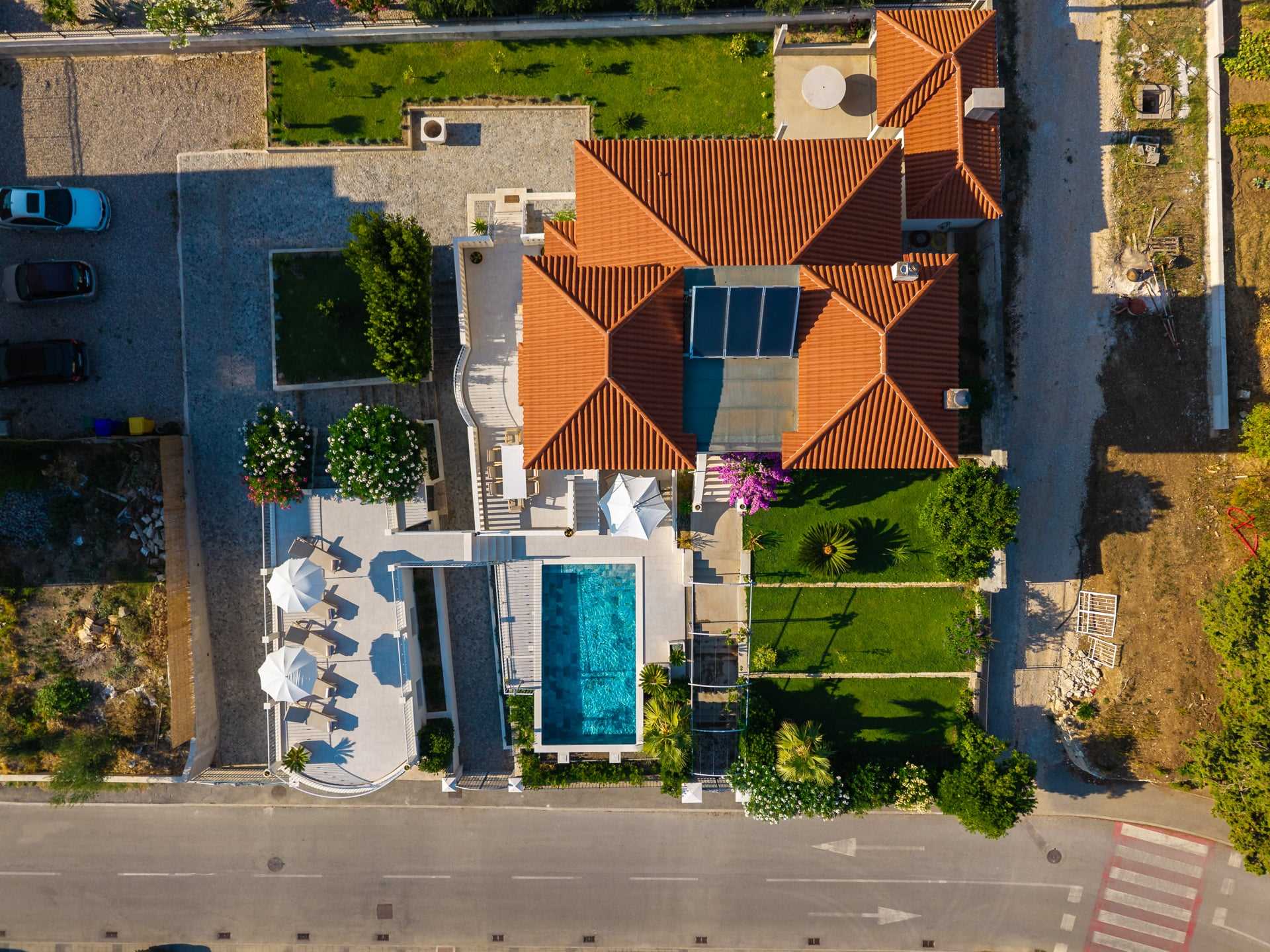 Beachfront Villa Harmonia with Pool