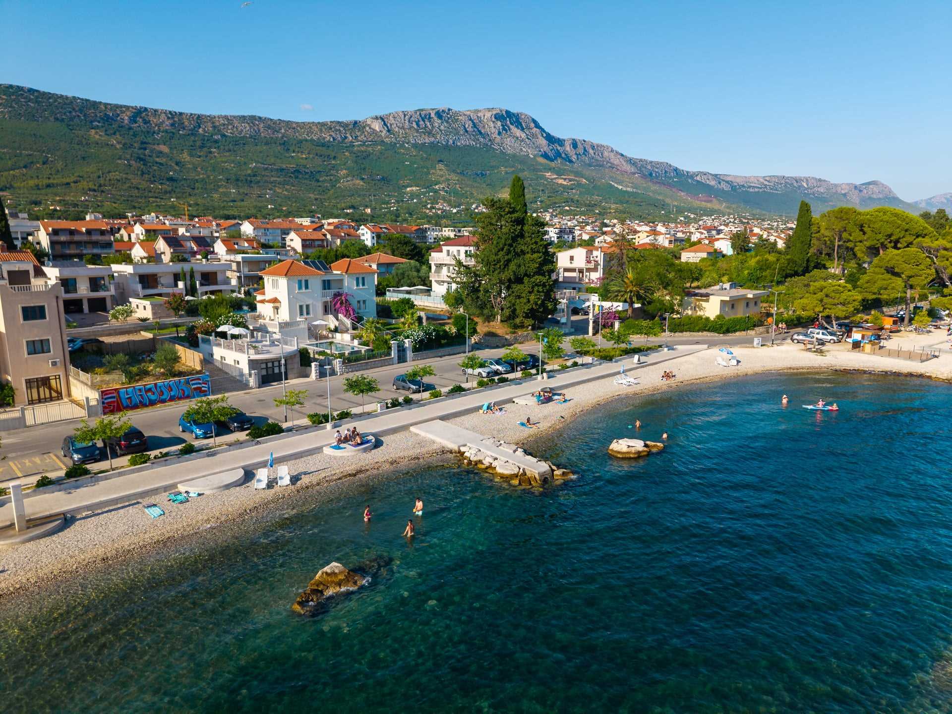 Beachfront Villa Harmonia with Pool