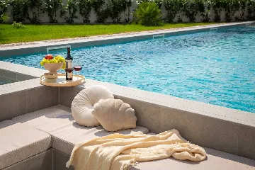 Modern Villa with Pool and Sports Courts in Srinjine