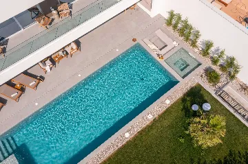 Modern Villa with Pool and Sports Courts in Srinjine