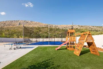 Modern Villa with Pool and Sports Courts in Srinjine