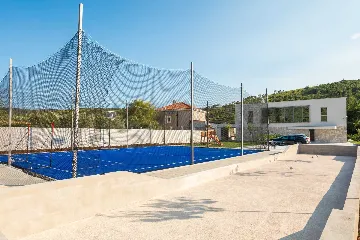 Modern Villa with Pool and Sports Courts in Srinjine