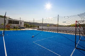 Modern Villa with Pool and Sports Courts in Srinjine