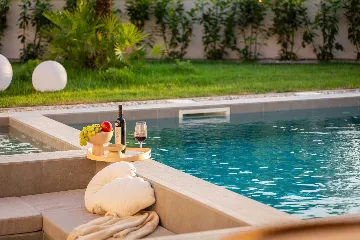 Modern Villa with Pool and Sports Courts in Srinjine