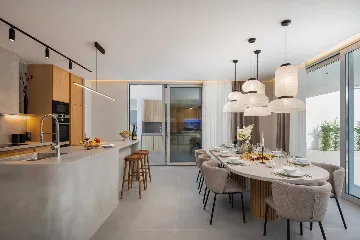 Modern Villa with Pool and Sports Courts in Srinjine