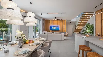 Modern Villa with Pool and Sports Courts in Srinjine