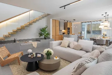 Modern Villa with Pool and Sports Courts in Srinjine