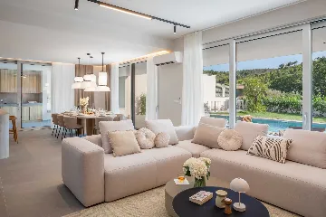 Modern Villa with Pool and Sports Courts in Srinjine