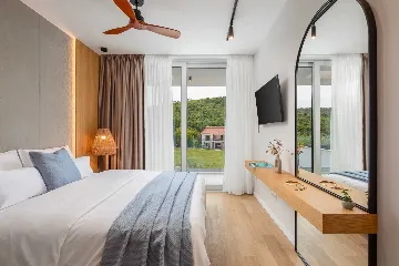 Modern Villa with Pool and Sports Courts in Srinjine