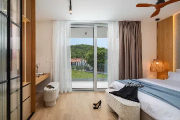 Modern Villa with Pool and Sports Courts in Srinjine