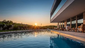 Modern Villa with Pool and Sports Courts in Srinjine