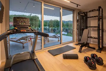 Modern Villa with Pool and Sports Courts in Srinjine