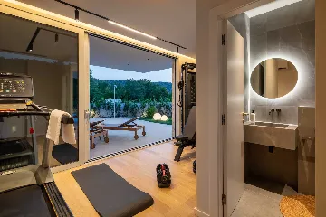 Modern Villa with Pool and Sports Courts in Srinjine