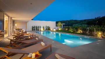 Modern Villa with Pool and Sports Courts in Srinjine