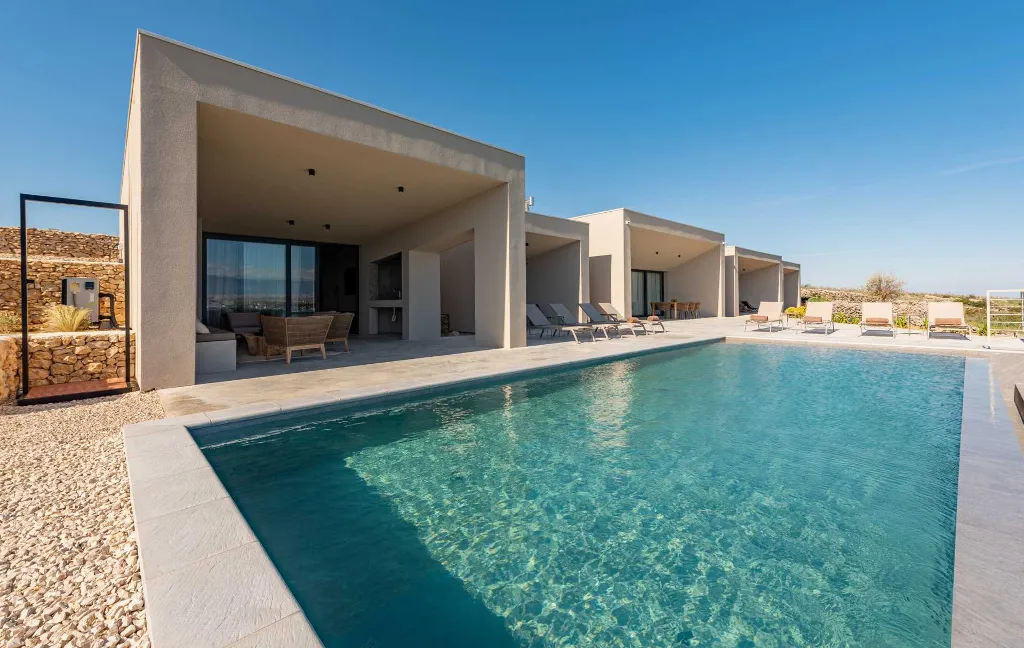 Contemporary Villa Retreat with Pool in Povljana