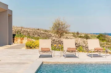 Contemporary Villa Retreat with Pool in Povljana