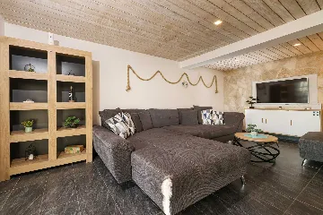 Modern Family Villa with Pool in Senj