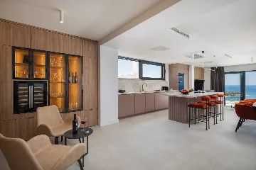 Modern Family Villa with Pool near Primošten