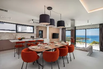 Modern Family Villa with Pool near Primošten