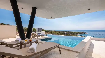 Modern Sea View Villa with Pool in Primošten