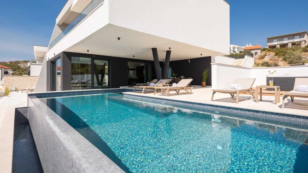 Modern Sea View Villa with Pool in Primošten