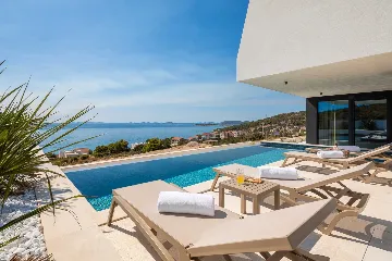 Modern Sea View Villa with Pool in Primošten