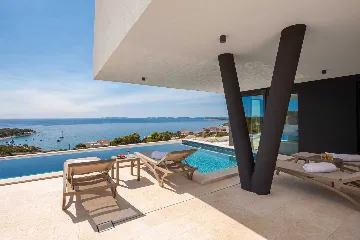 Modern Sea View Villa with Pool in Primošten