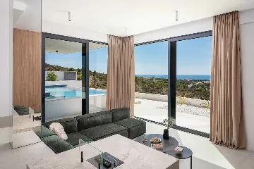 Modern Sea View Villa with Pool in Primošten
