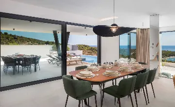 Modern Sea View Villa with Pool in Primošten