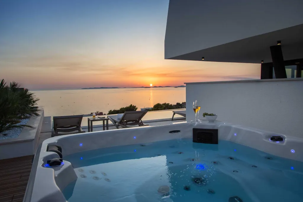 Modern Sea View Villa with Pool in Primošten
