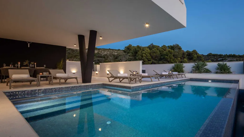 Modern Sea View Villa with Pool in Primošten
