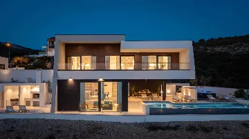 Modern Sea View Villa with Pool in Primošten