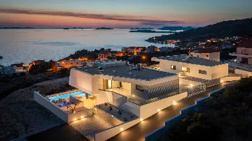 Modern Sea View Villa with Pool in Primošten