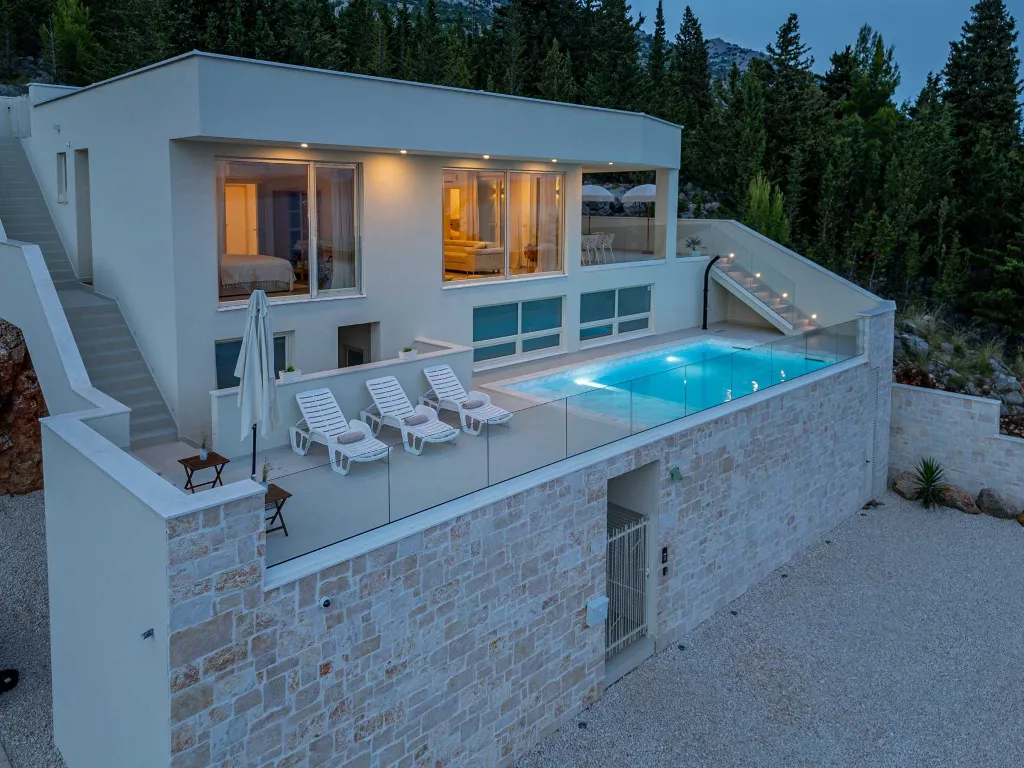 Modern Villa with Pool and Sauna in Starigrad-Paklenica