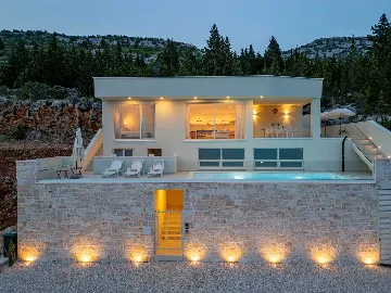 Modern Villa with Pool and Sauna in Starigrad-Paklenica