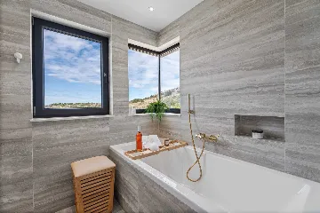 Modern Villa Retreat with Pool in Rogoznica