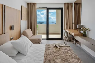 Modern Villa Retreat with Pool in Rogoznica