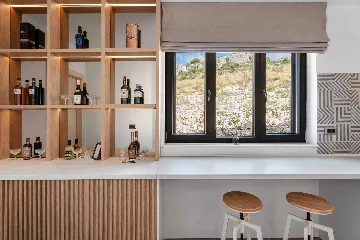 Modern Villa Retreat with Pool in Rogoznica