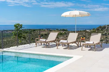 Modern Villa Retreat with Pool in Rogoznica