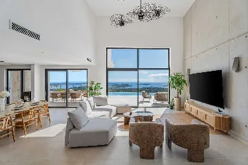 Modern Villa Retreat with Pool in Rogoznica