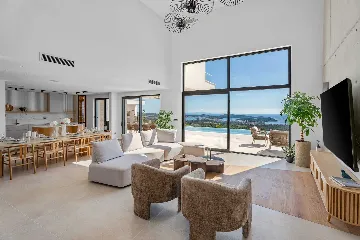 Modern Villa Retreat with Pool in Rogoznica