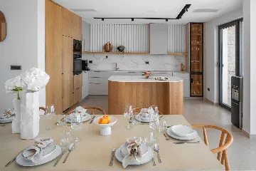 Modern Villa Retreat with Pool in Rogoznica