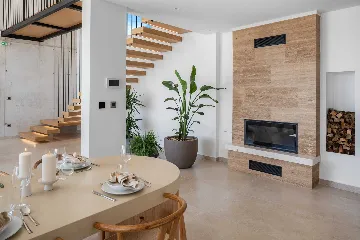 Modern Villa Retreat with Pool in Rogoznica