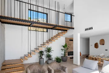 Modern Villa Retreat with Pool in Rogoznica