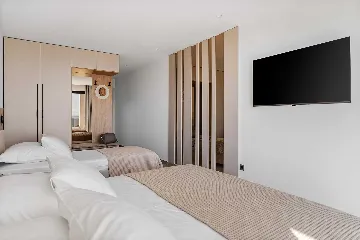 Modern Villa Retreat with Pool in Rogoznica