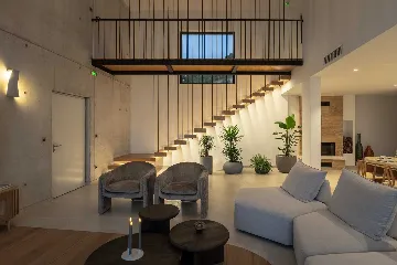 Modern Villa Retreat with Pool in Rogoznica