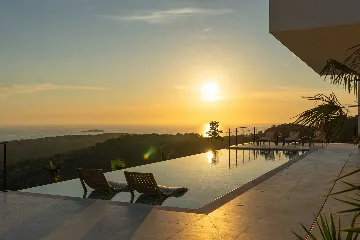 Modern Villa Retreat with Pool in Rogoznica