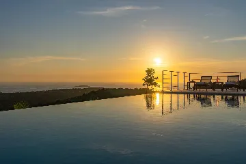 Modern Villa Retreat with Pool in Rogoznica